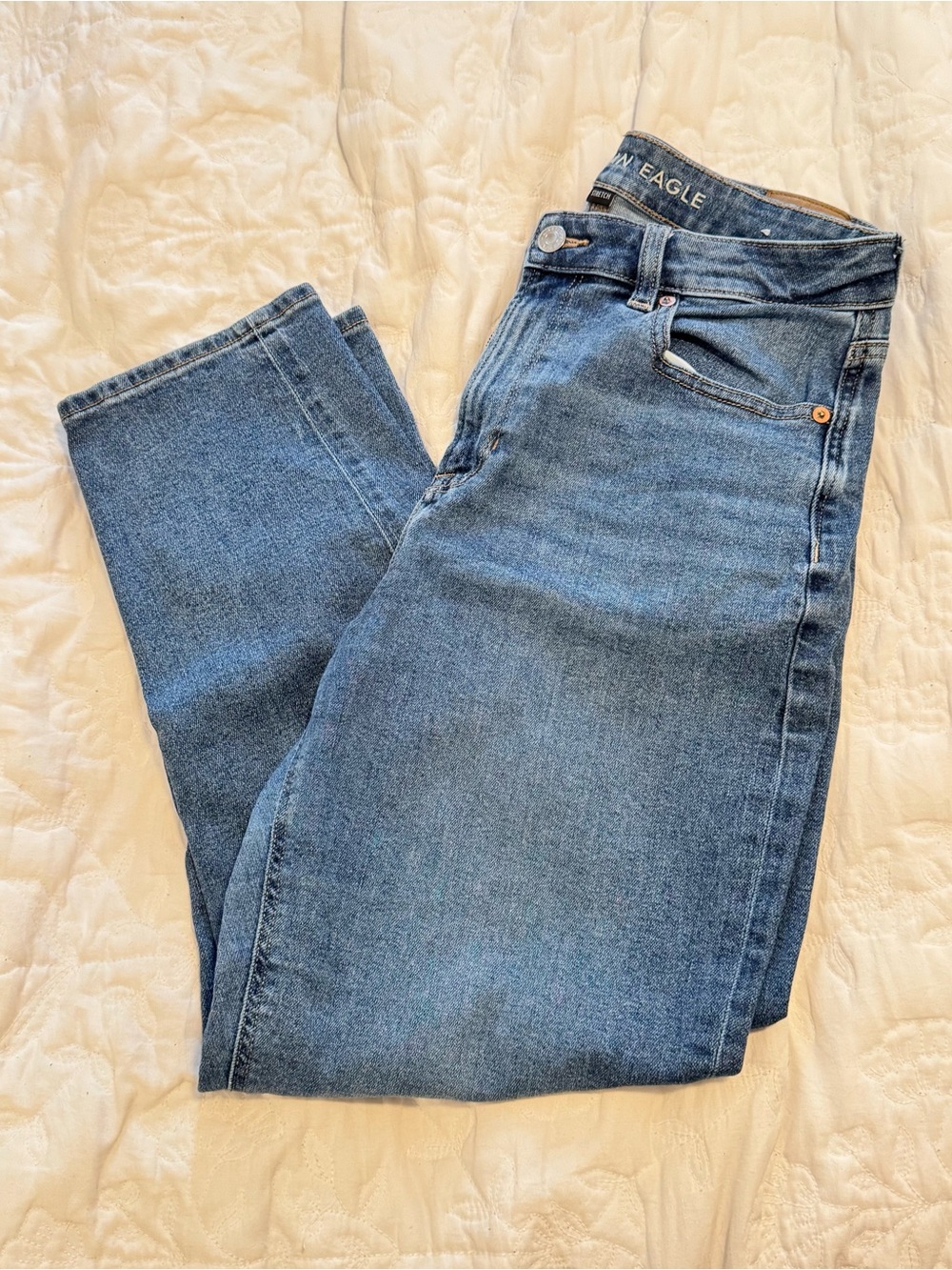 American Eagle Outfitters Blue Mom Jeans